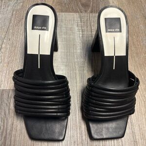 Dolce Vita Priana Heels Black Multi Strap